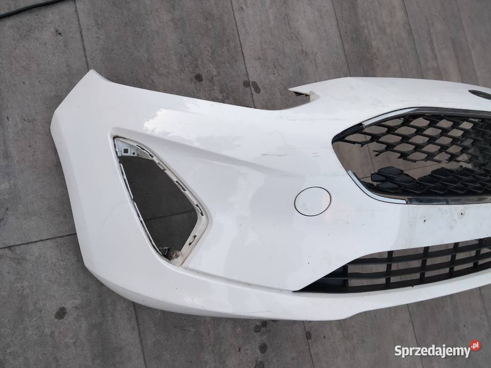 FORD FIESTA MK8 VIII zderzak przod przedni BIALY Dęblin