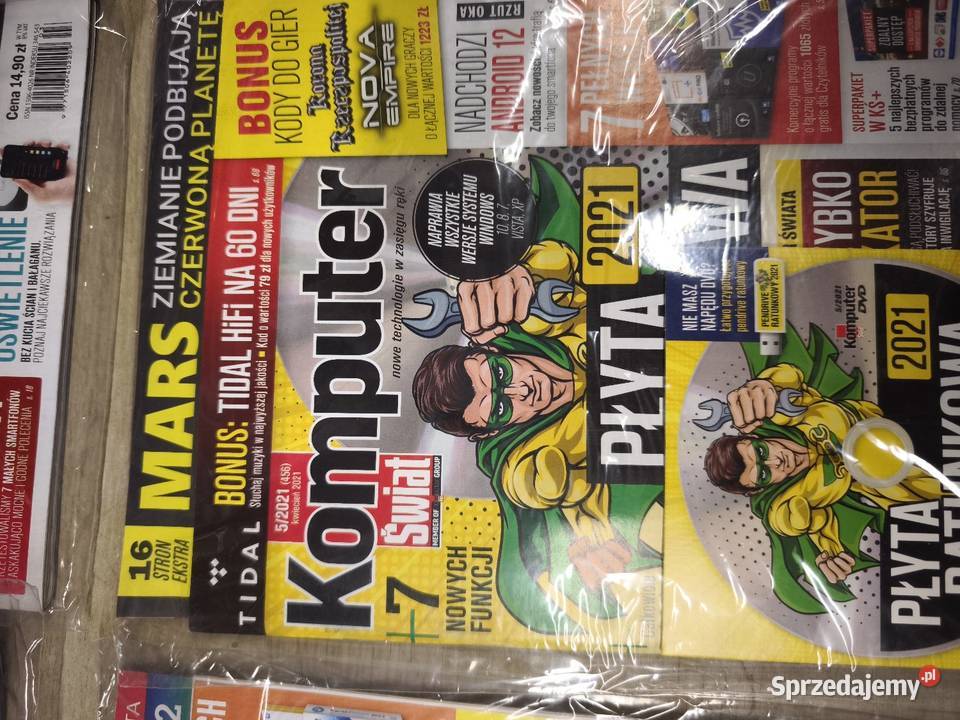 Zestaw gazet czasopism Komputer Świat roczniki Kraków