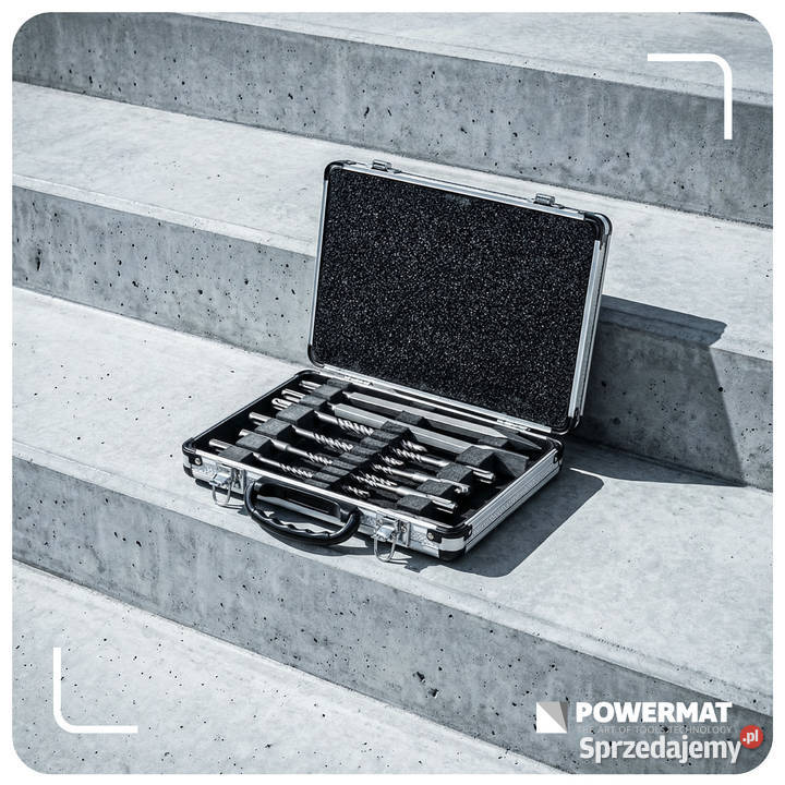 zestaw wierteł i dłut sds plus wytrzymałe 10 Pozostałe Katowice sprzedam