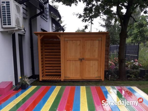 Drewutnia 1 x 11m domek narzędziowy 2 x 11m Kalety