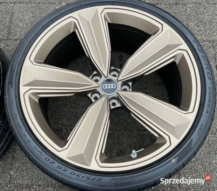4 ORYGINALNE 20 ALUMINIOWE KOŁA LETNIE AUDI RS4 Nowy Sącz sprzedam