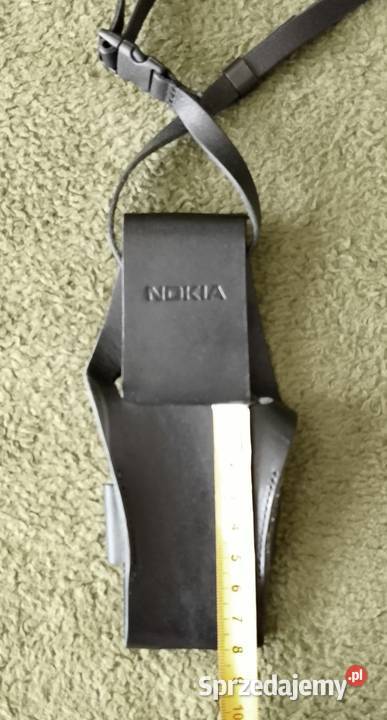 Oryginalny skórzany futerał Nokia z przełomu lat Katowice