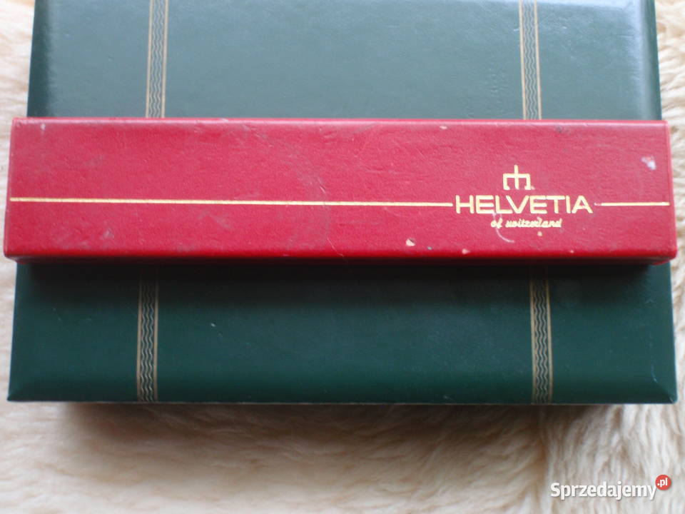 Helvetia etui pudelko na zegarek vintage Kraków sprzedam