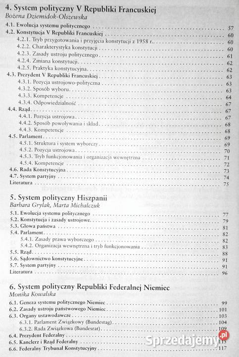 Współczesne systemy polityczne Marek Żmigrodzki Chełm