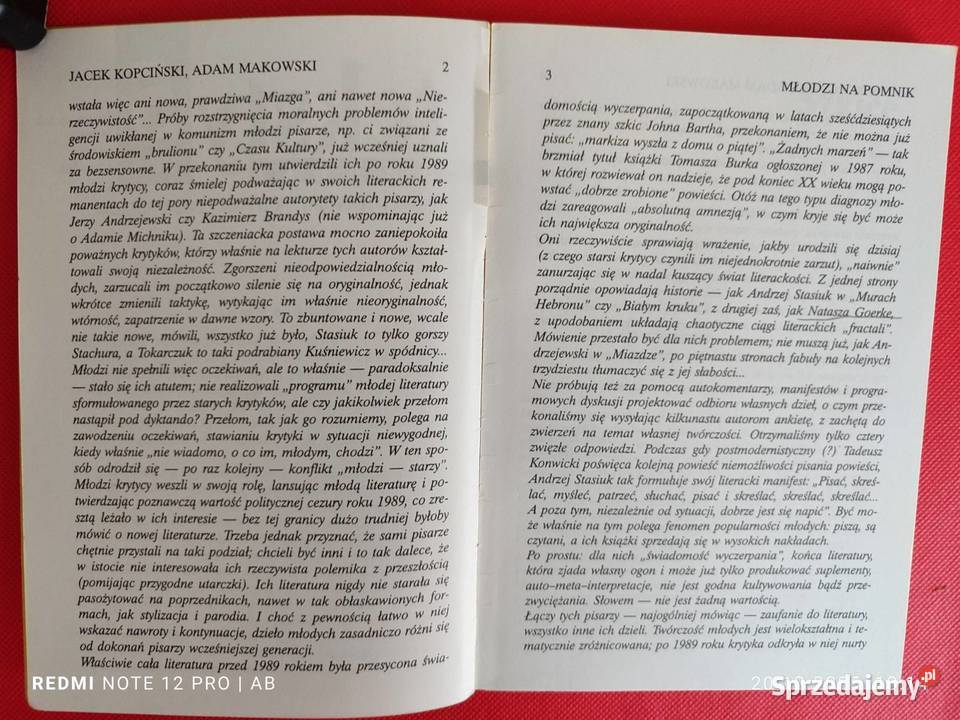 Teksty Drugie 5 41 1996 Młodzi na pomnik IBL PAN Katowice