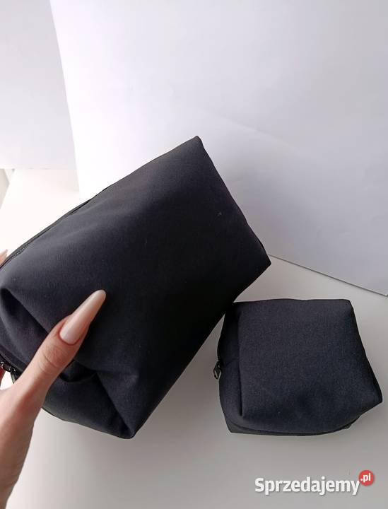 Kosmetyczka duża materiałowa w panterkę zestaw Kosmetyczki i kuferki wielkopolskie Konin