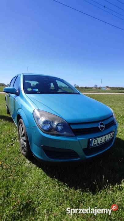 Opel Astra H 16 105 Benzyna 2004 220 239 Błękit Rok produkcji 2004 łódzkie Kolonia Bałucz sprzedam