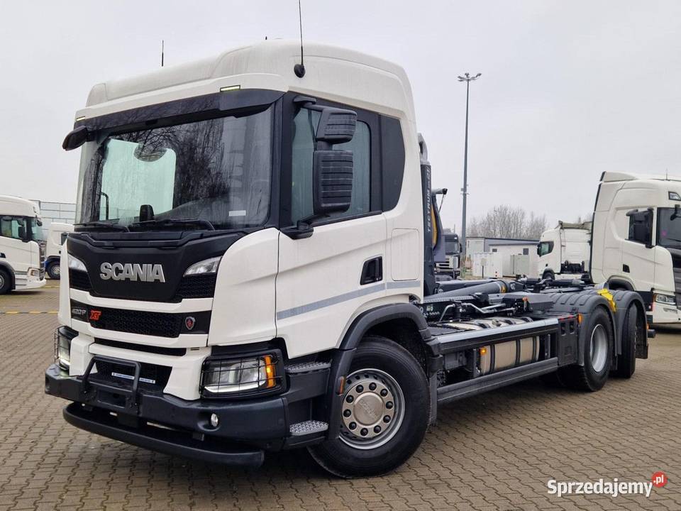 NOWA Scania P420 B6x24 Hakowiec Meiller Kipper Kontenery Kraków sprzedam