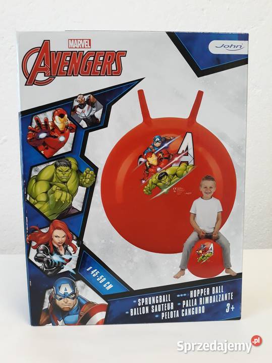 John Piłka do skakania dzieci Avengers Marvel mazowieckie Konstancin-Jeziorna
