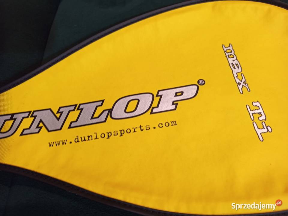 Rakieta do squasha Dunlop TI czarnożółtym NOWA Squash