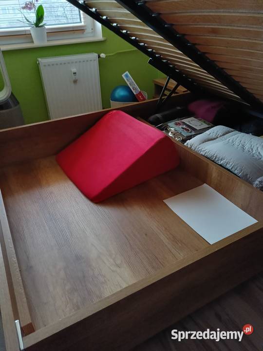 Łózko 140200 z pojemnikiem szafka nocna 40cm Łóżka