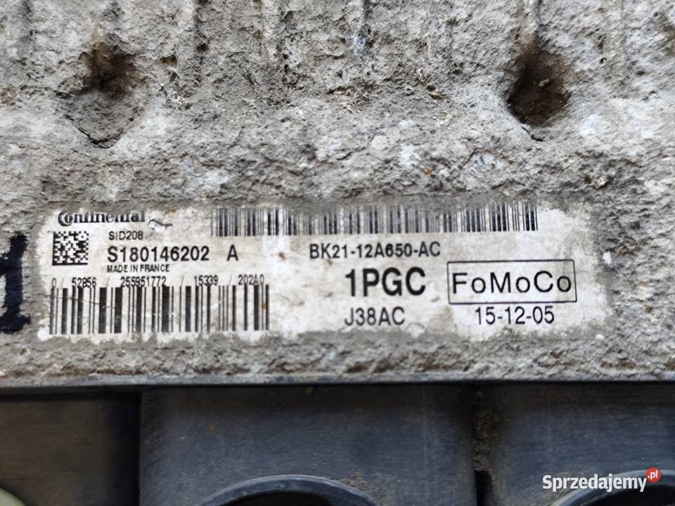 Ford Transit Mk8 Custom 20 Tdci Komputer Czujniki i sterowniki sprzedam