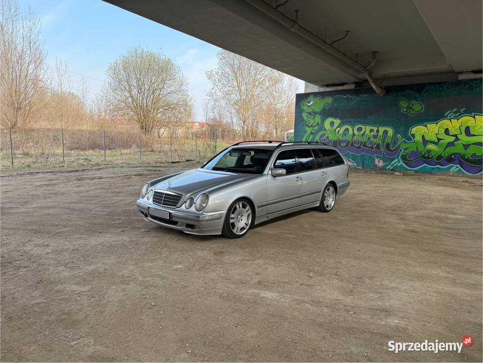 Mercedes W210 T S210 27 CDI manual klimatyzacja regulowane zawieszenie Warszawa