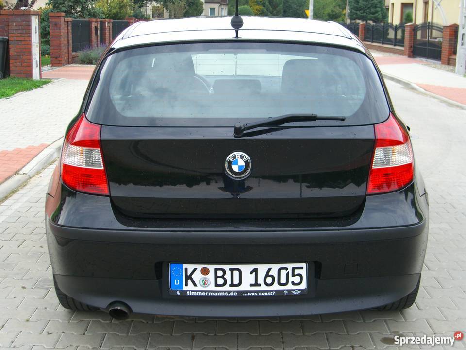 BMW Seria 1 BWW 116i 115 Sprowadzona z Niemiec czujnik deszczu Seria 1 Wieluń