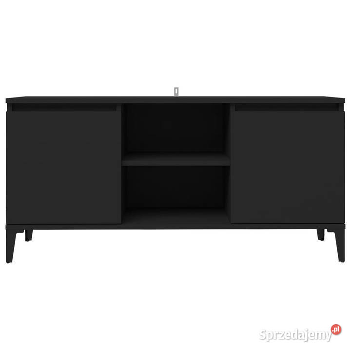 Szafka TV metalowe nóżki czarna 1035x35x50 Warszawa