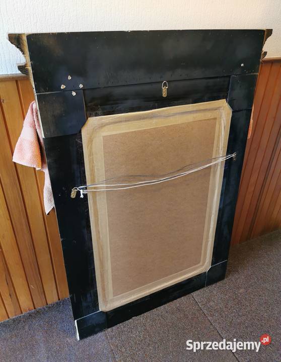 Duże barokowe Lustro 134x97 Barok Drewniana inny kolor łódzkie Łódź