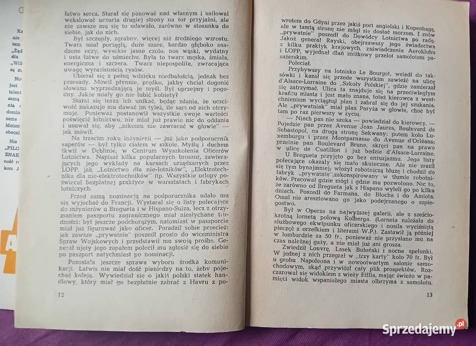 Janusz Meissner Pilot gwiaździstego znaku AWIR Antykwariat Koźminek sprzedam