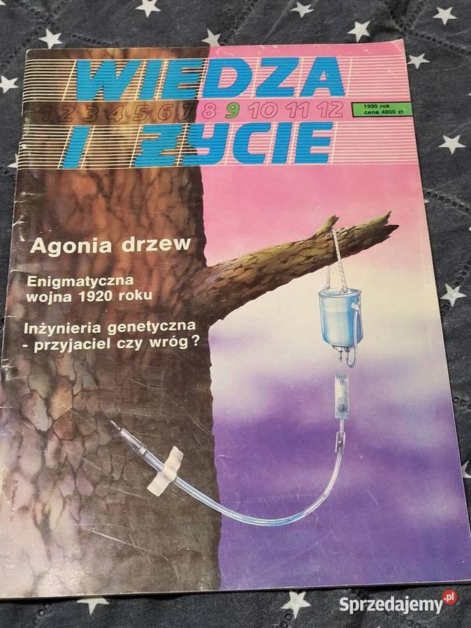 Wiedza i Życie 9 z 1990 roku Nakło nad Notecią sprzedam