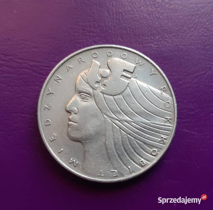 Moneta PRL 20 ZŁOTYCH 1975 Międzynarodowy Pruszków