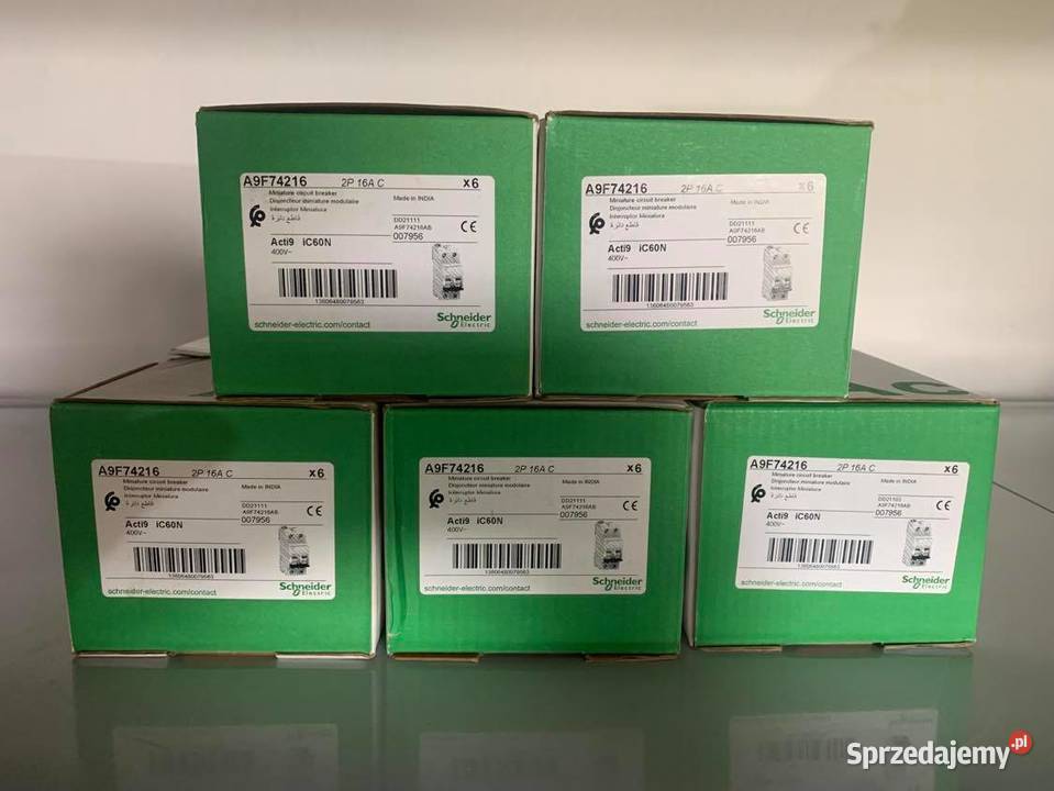 Wyłącznik nadprądowy 2P C 16A 6kA AC iC60N 2P Warszawa