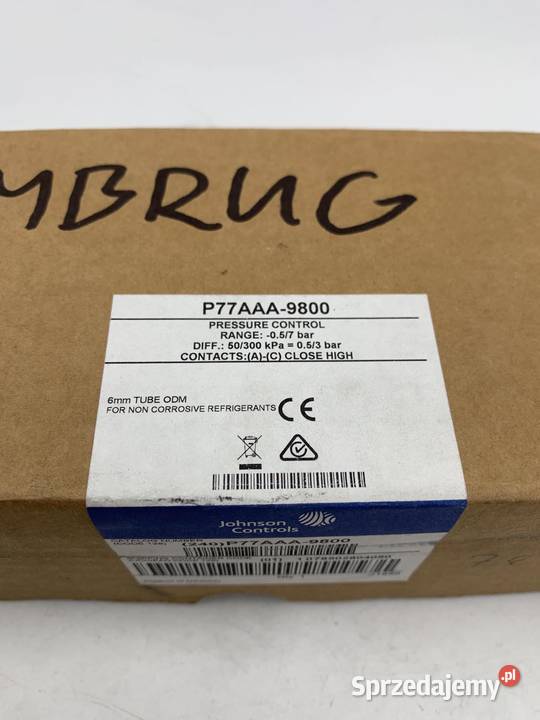 Johnson Controls P77AAA9800 Presostat mazowieckie sprzedam