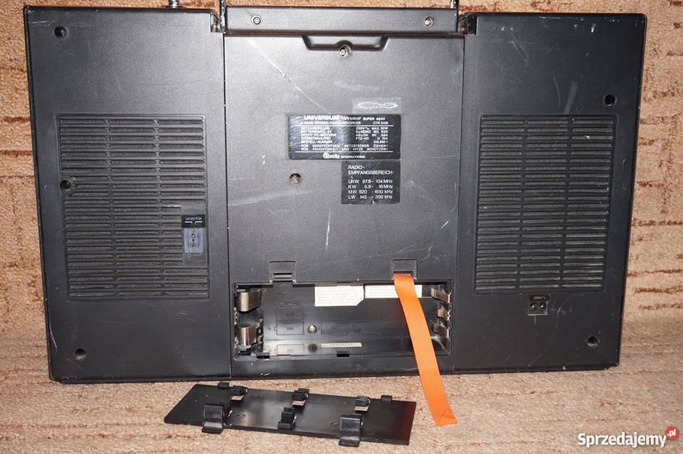Ghettoblaster Universum Senator 8800 zachodniopomorskie Grabowo sprzedam
