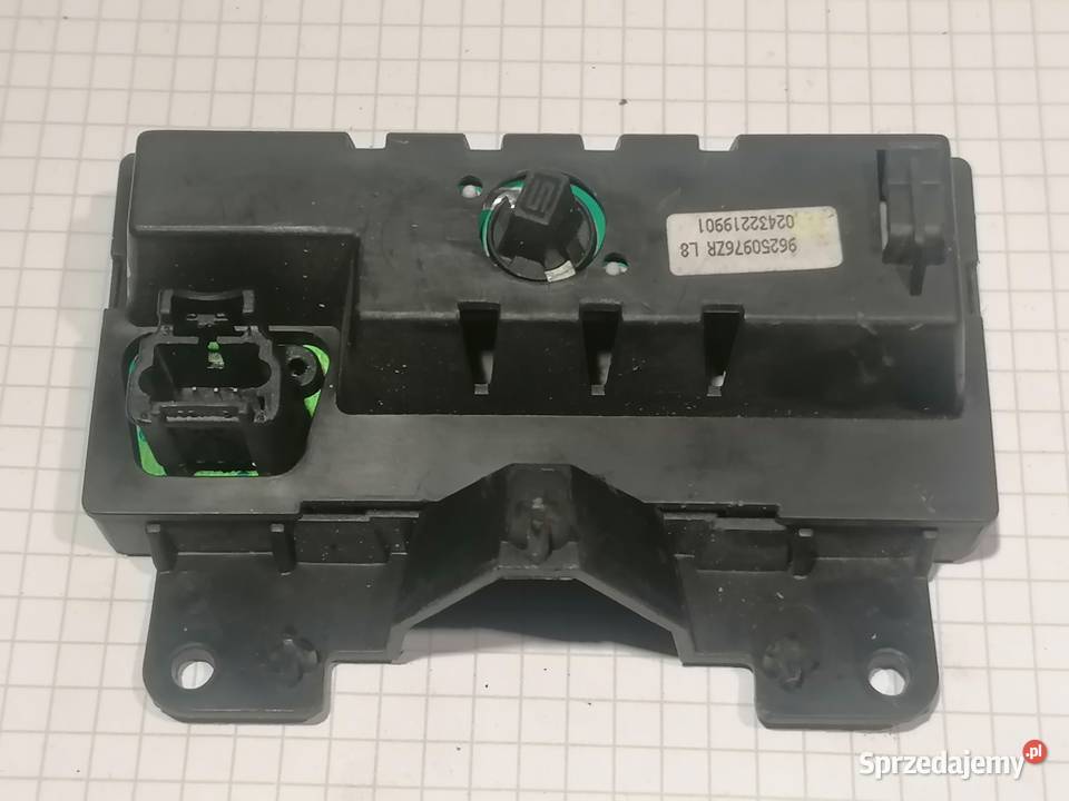 wyświetlacz 96250976ZR zegarek Peugeot 206 r9802 osobowe łódzkie