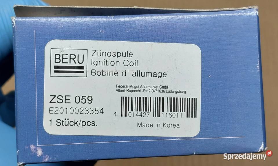 CEWKA ZAPŁONOWA POLO 9N FOX LIFT FABIA I II dolnośląskie Mielęcin