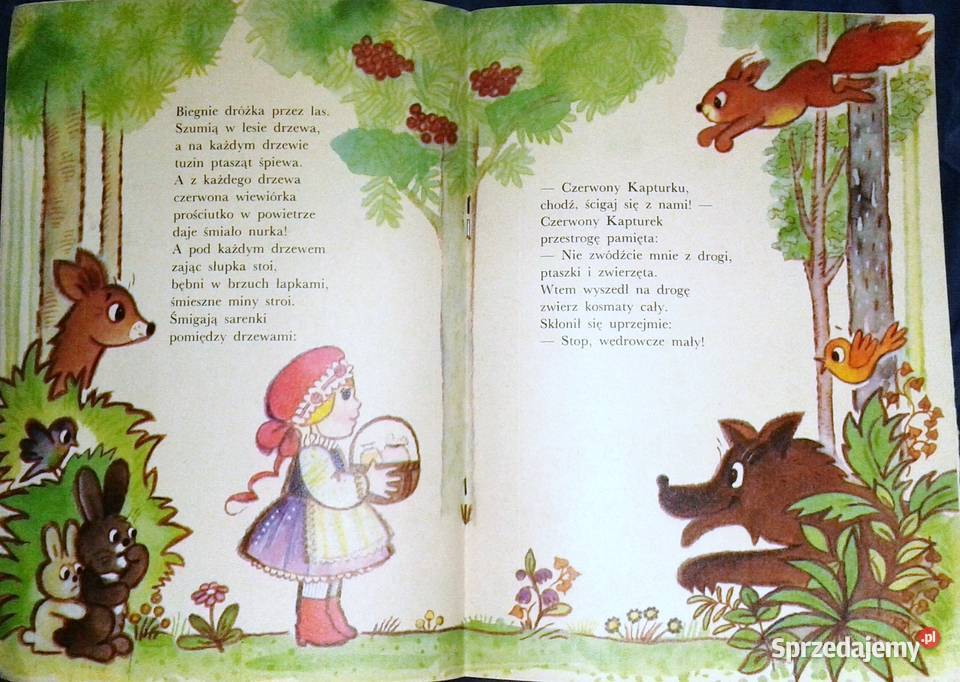 Baśń o Czerwonym Kapturku Ewa SzelburgZarembina miękka Chełm