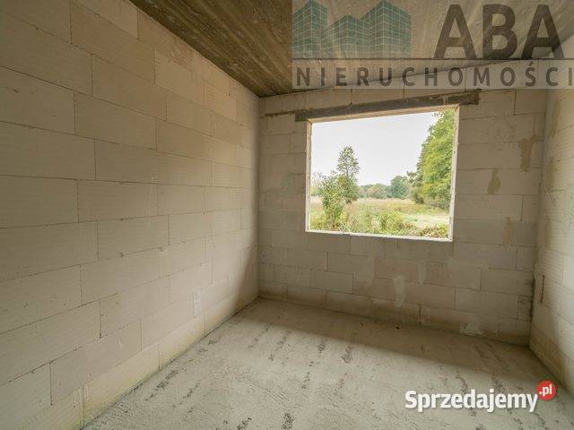 Dom w stanie surowym otwartym Tury gm Krzymów Konin