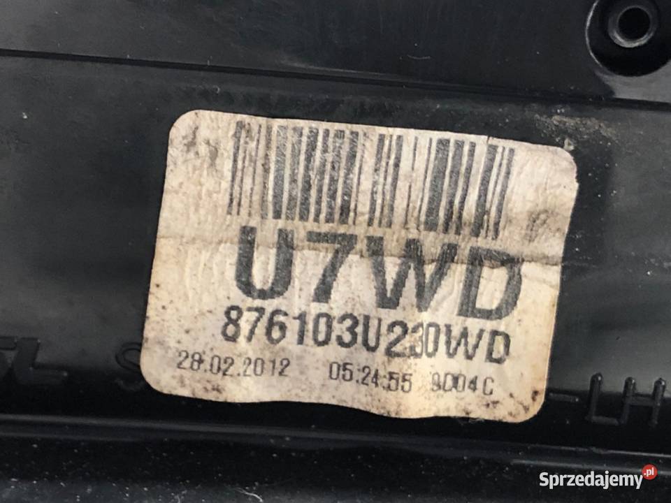 LUSTERKO LEWY KIA SPORTAGE III Hatchback WD