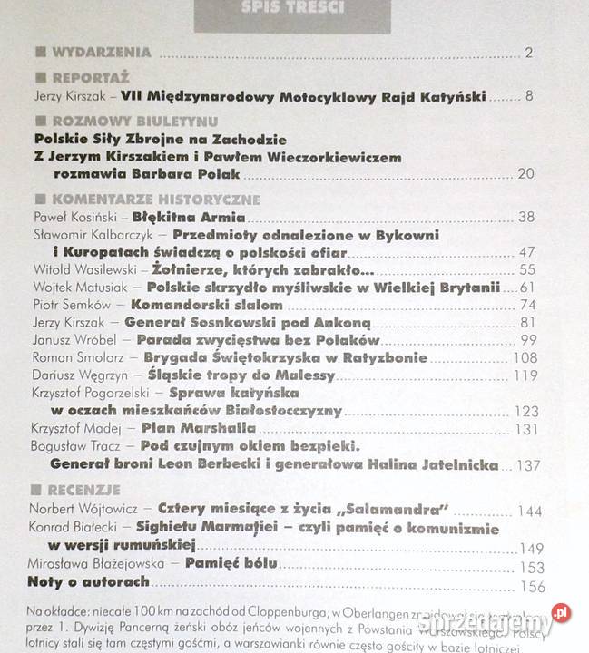 Polskie Siły Zbrojne na Zachodzie 1011 Biuletyn Chełm sprzedam