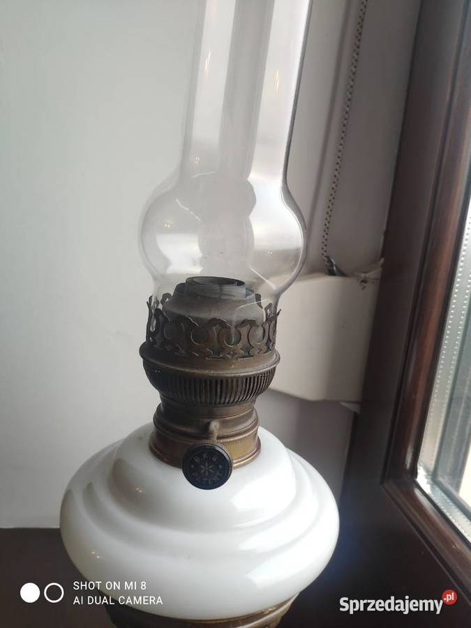 Stara austriacka lampa naftowa 60 Antyki Kraków