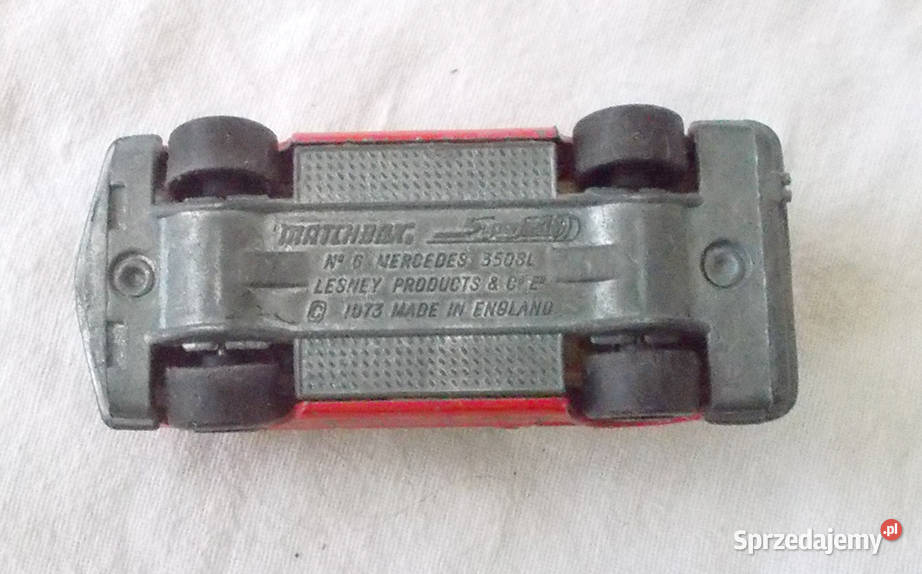 matchbox resorak Lesney 1973 no 6 mercedes 350
