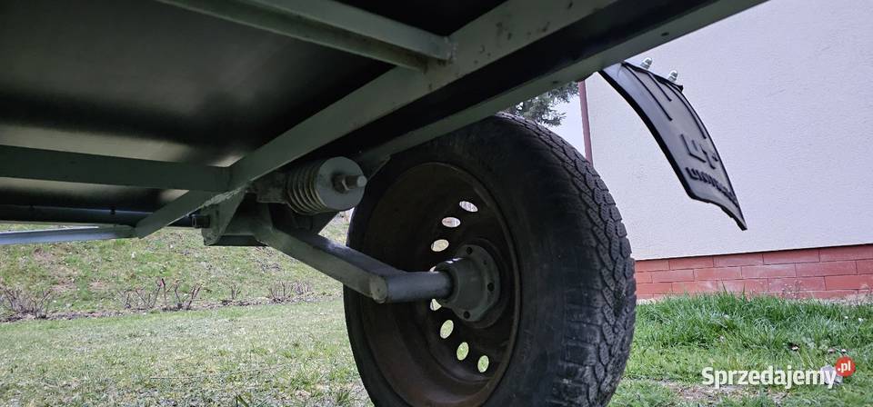 przyczepka lekka bez dokumentów odnowiona