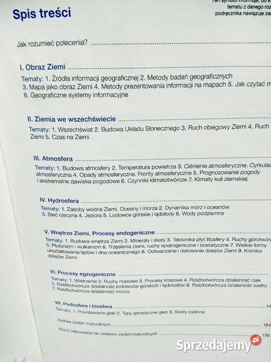 Maturalne karty pracy 1 geografia Warszawa