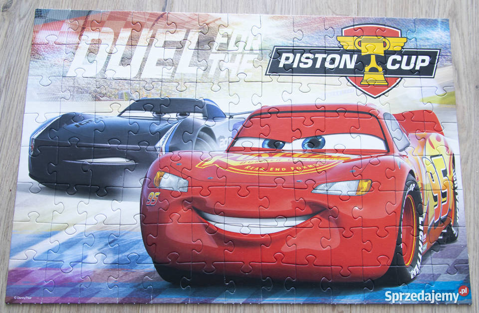 Trefl Puzzle 100 Auta 3 Piston Cup 16313 Gdańsk