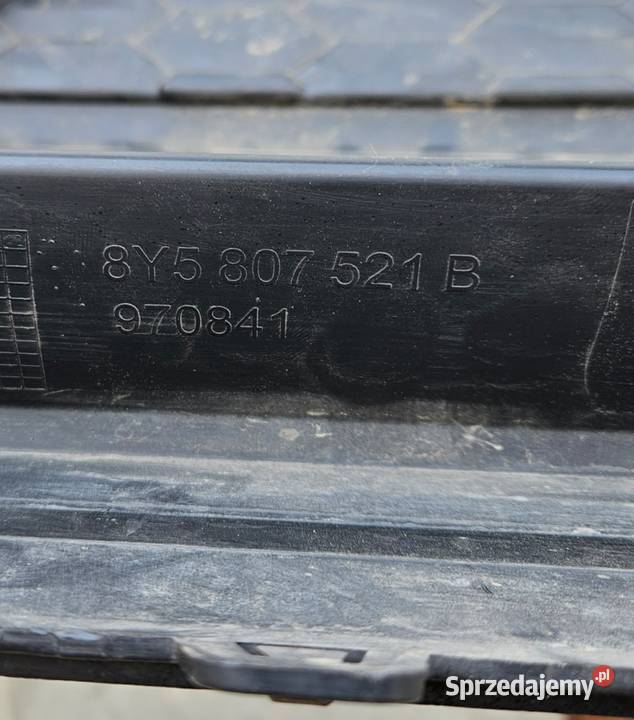 AUDI A3 8Y5 SEDAN DYFUZOR ZDERZAKA TYŁ wielkopolskie Międzychód