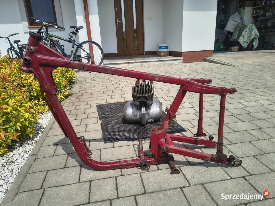 Rama silnik Jawa 175 model 356 z 1960 Rzeszów sprzedam