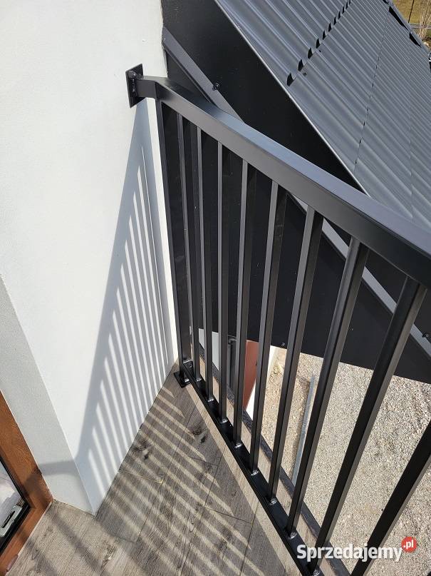 Balustrada balkonowa barierka stalowa metalowa Piotrowiec