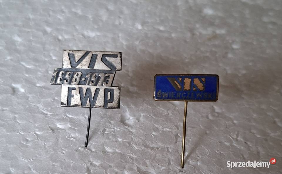 przypinki Vis mazowieckie Warszawa