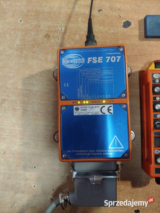 Sterowanie suwnicyDzwigu demag hbc 707 Mińsk Mazowiecki