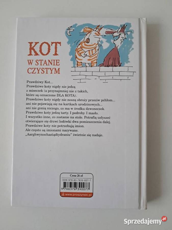 Książka Kot w stanie czystym T Pratchett G Kraków