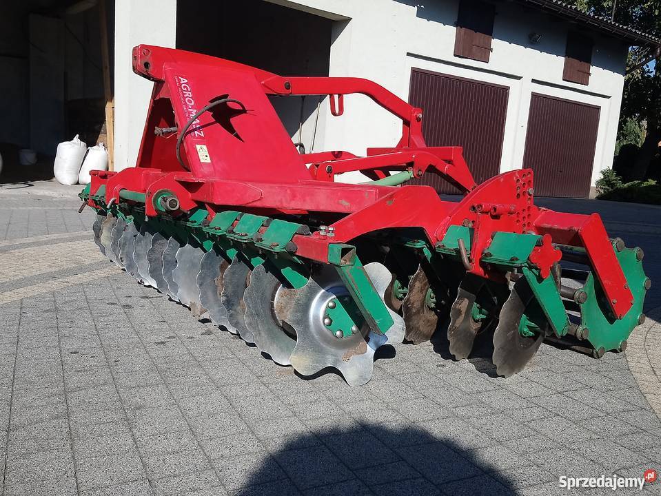 Agregat talerzowy agromasz 3m Maszyny rolnicze