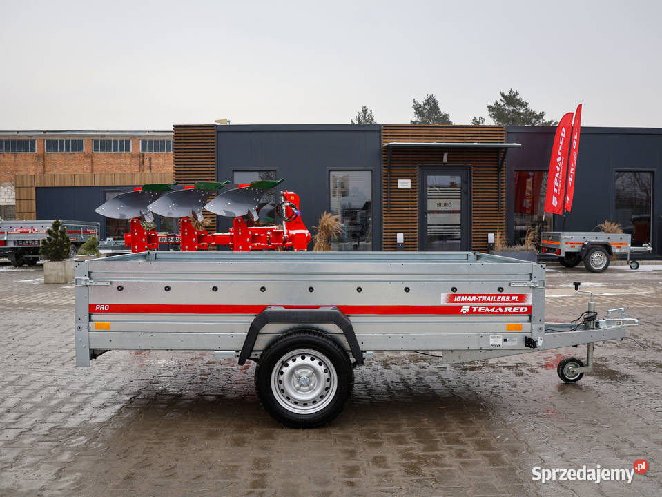 Przyczepka Samochodowa TEMARED PRO 2615R RESOR 528kg Koszalin sprzedam