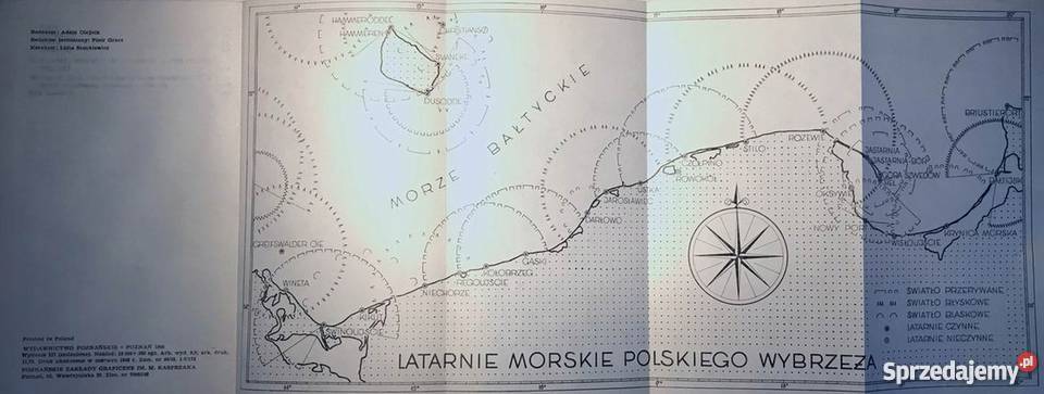 Latarnie morskie polskiego wybrzeża Czerner Koszalin sprzedam
