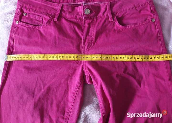 Massimo Dutti miękkie damskie jeansy rozmiar 40 kolorowy Moda i Styl Kraków