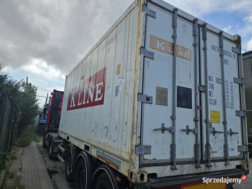 Kontener morski chłodniczy magazynowy 20 RF Biznes i Przemysł łódzkie Łódź