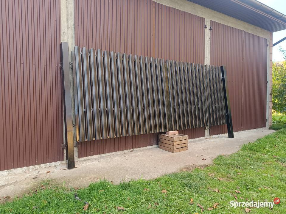 Brama dwuskrzydłowa świętokrzyskie Bogoria