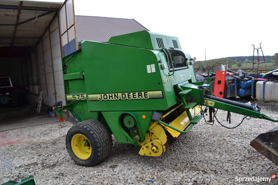 Prasa john deere 575 rotor 578 644 transport Brzeziny sprzedam